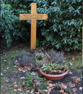 Grab von Monica Bleibtreu auf dem Friedhof Ohlsdorf in Hamburg