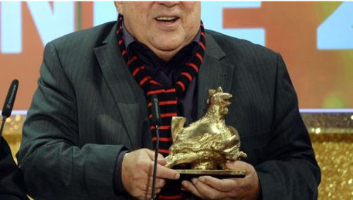 Jaecki Schwarz wurde 2013 für sein Lebenswerk mit einer Goldenen Henne geehrt.